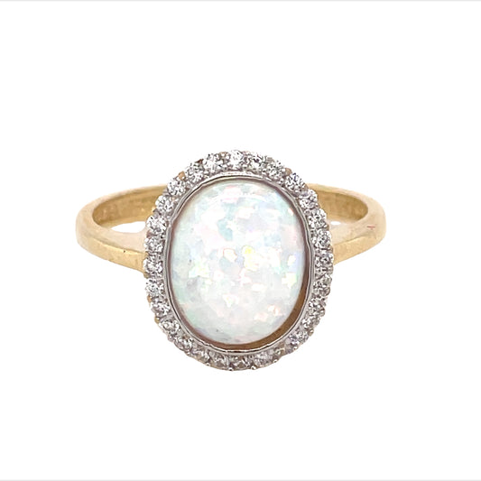 9ct Opal Ring