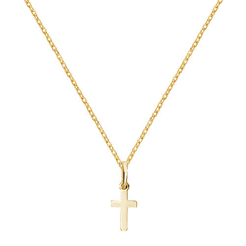 9ct Small Cross Pendant