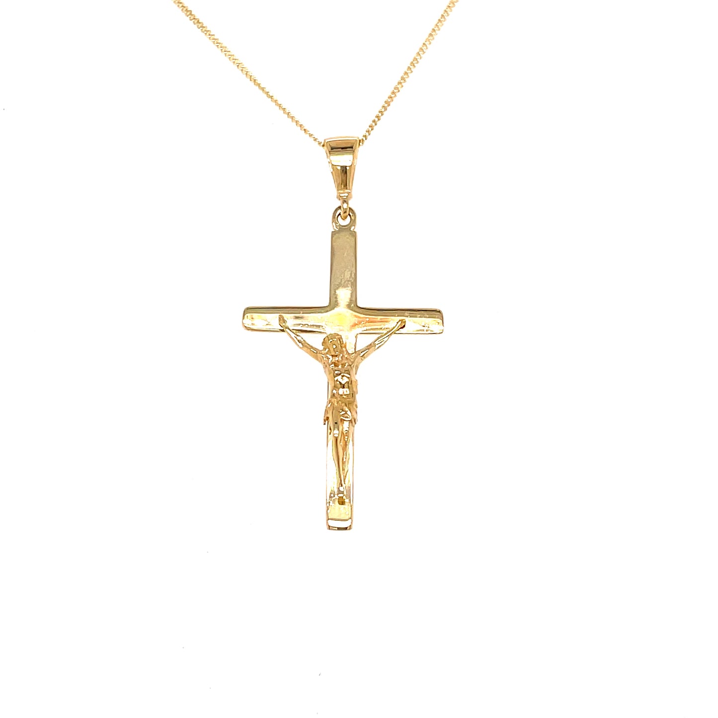 9ct Gold Crucifix Pendant