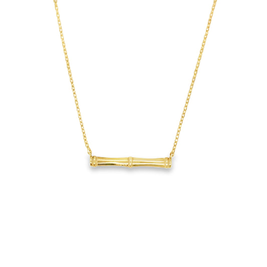 9ct Pendant Plain Bar