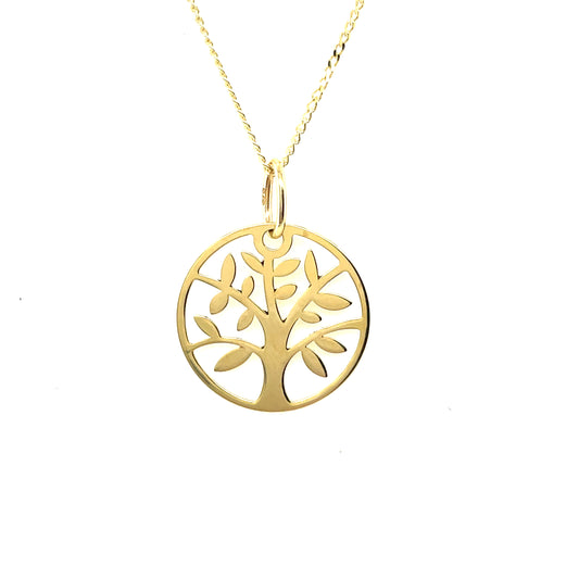 9ct Tree Of Life Pendant