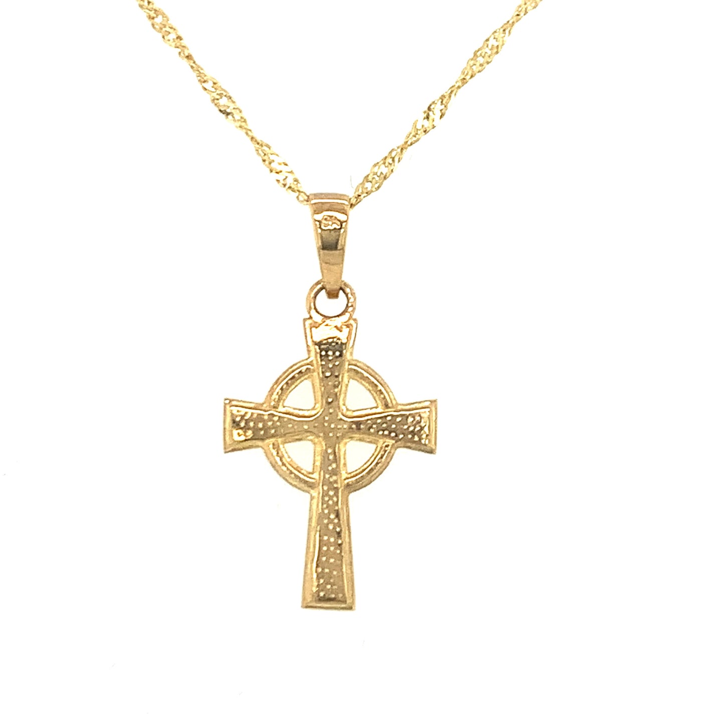 9ct Celtic Petite Cross