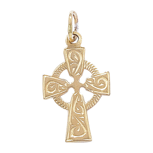 9ct Celtic Cross 22x11mm 0.5g