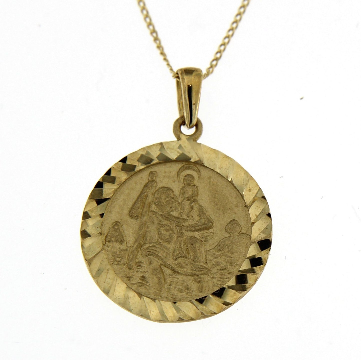 9ct St Christopher Medal