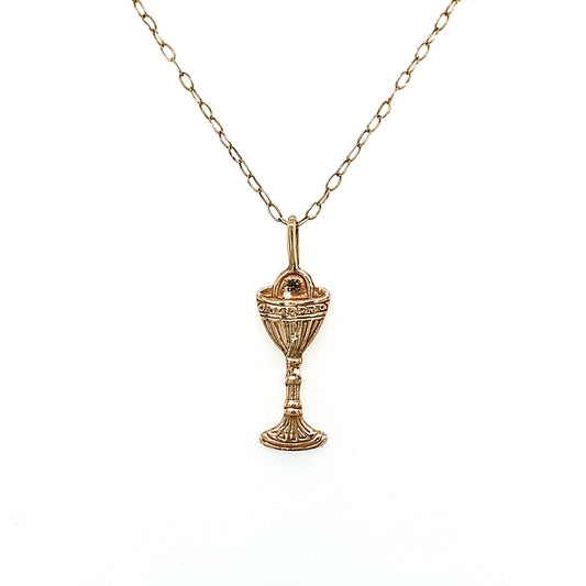 9ct Communion Chalice Pendant