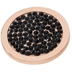Rose Black Stone Set Coin