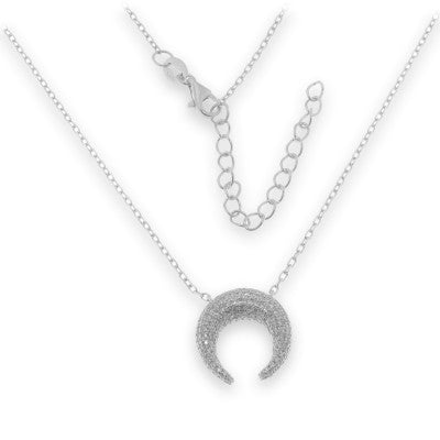 Sterling Silver Cubic Zirconia Necklet