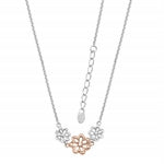 Sterling Silver Flower Necklet