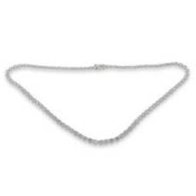 Sterling Silver Cubic Zirconia Necklet