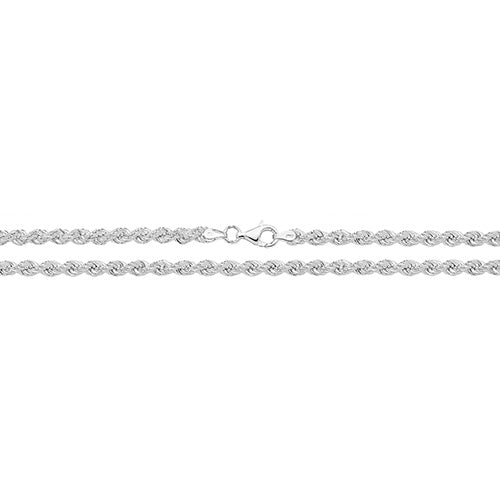 Sterling Silver 18' Rope Chain