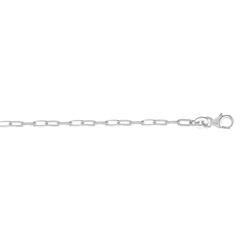 Sterling Silver 24' Open Box Link Chain