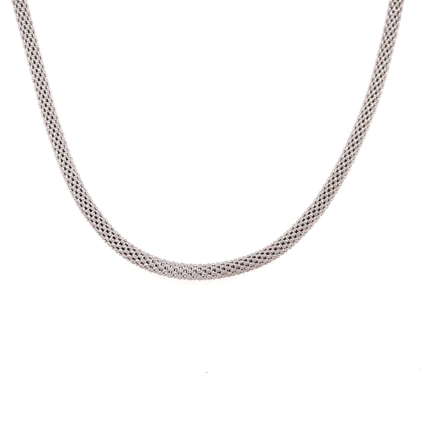 Sterling Silver Rope Necklet