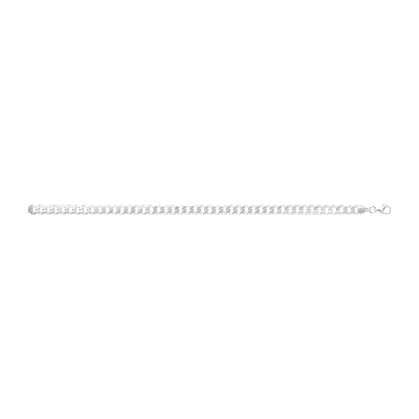 Sterling Silver 18' Gents Curb Chain