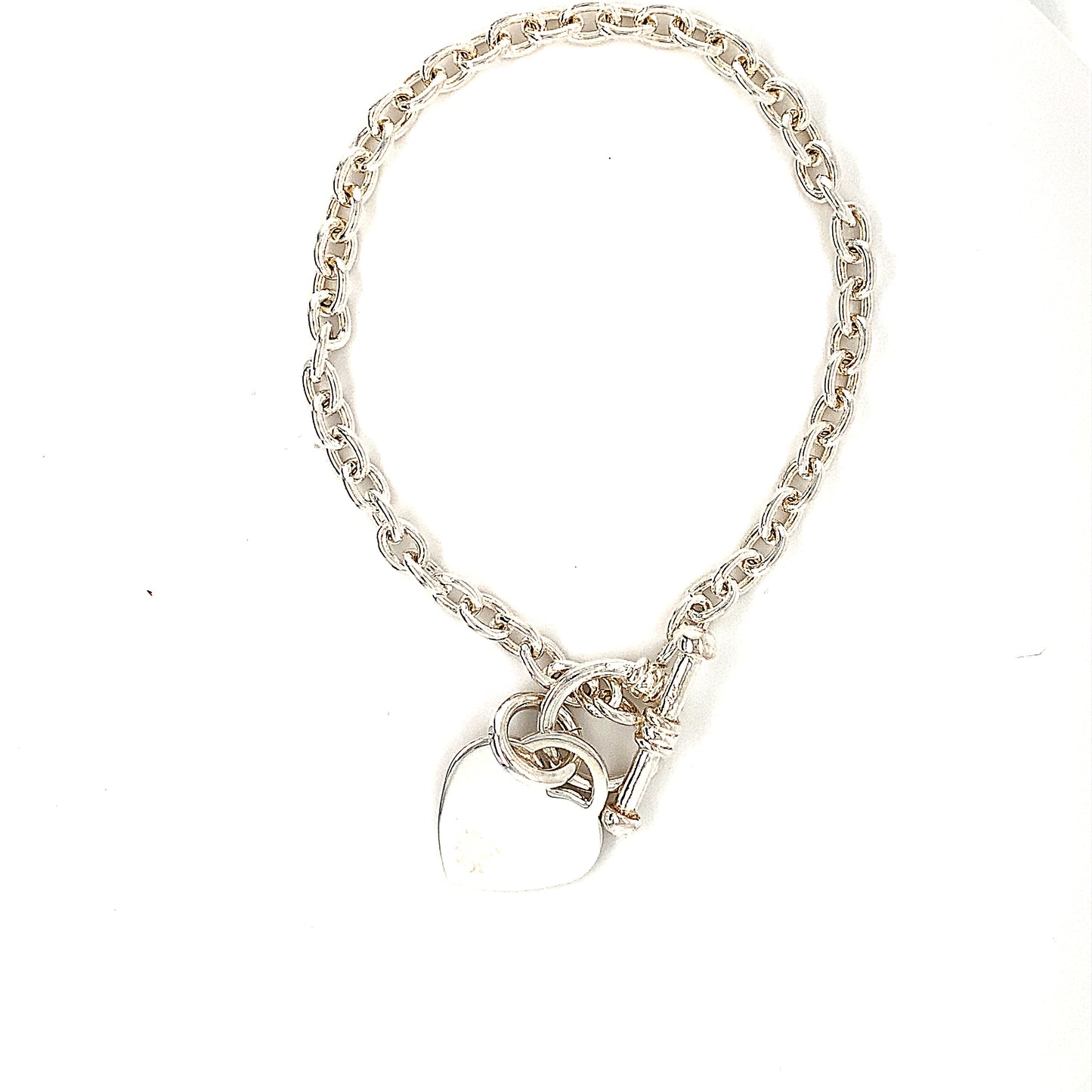 Sterling Silver T-Bar Bracelet