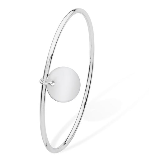 Sil Bangle Drop Rd Disc