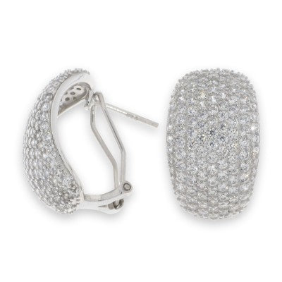 Sterling Silver Cubic Zirconia Earrings
