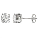 Sterling Silver 6mm Stud Earrings
