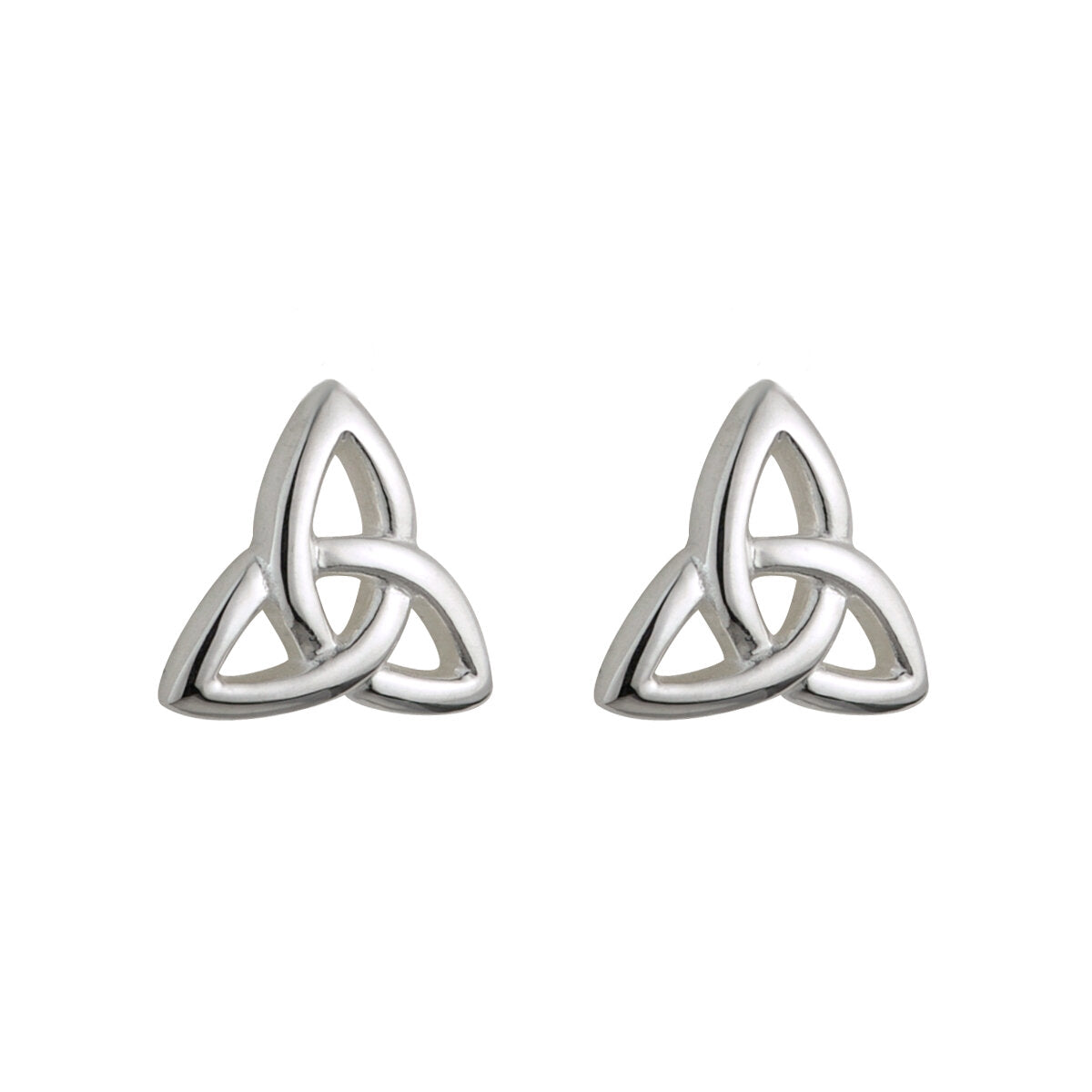 Sterling Silver Trinity Knot Kids Stud Earring