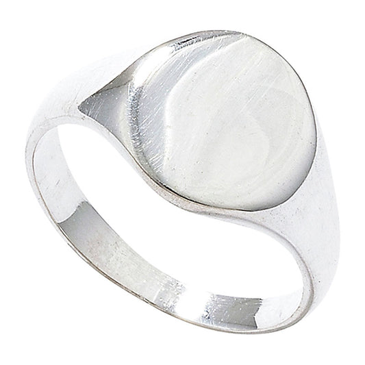 Silver Ring Gents Signet