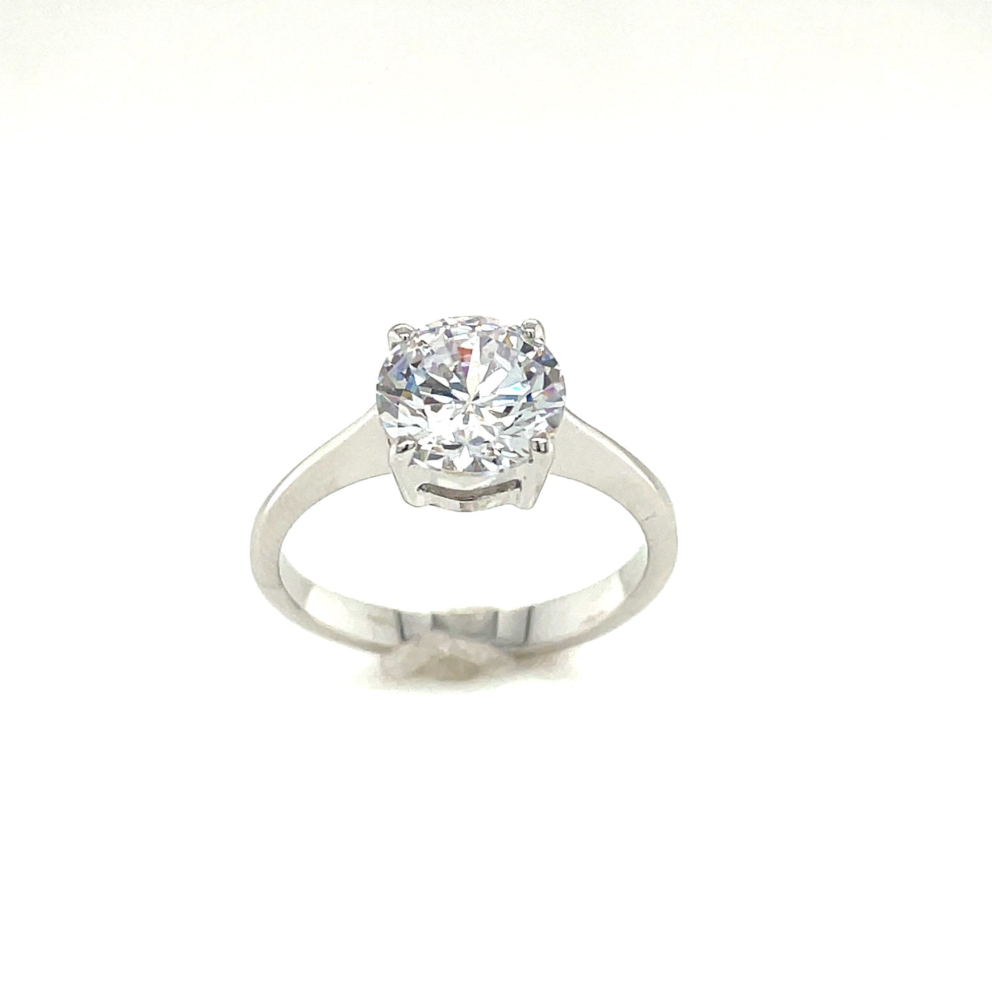 Sterling Silver Cubic Zirconia Ring