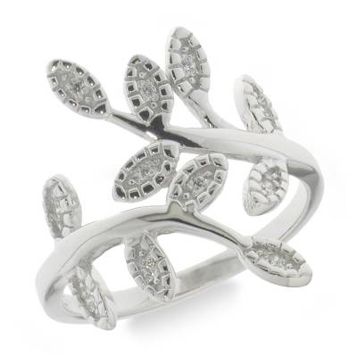 Sterling Silver Cubic Zirconia Ring
