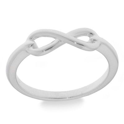 Sterling Silver Infinity Ring