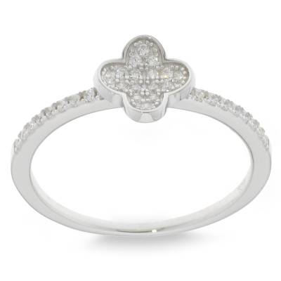 Sterling Silver Cubic Zirconia Ring