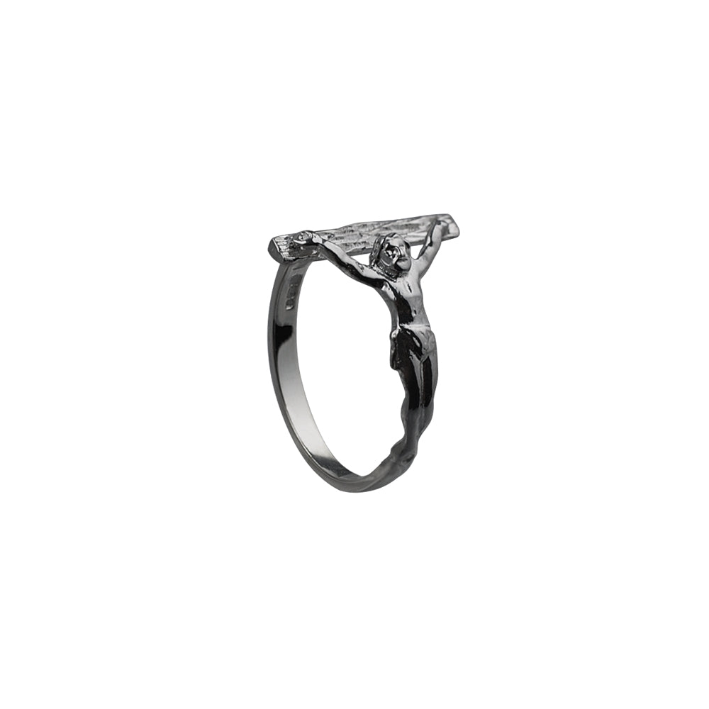 Sil Ring Crucifix