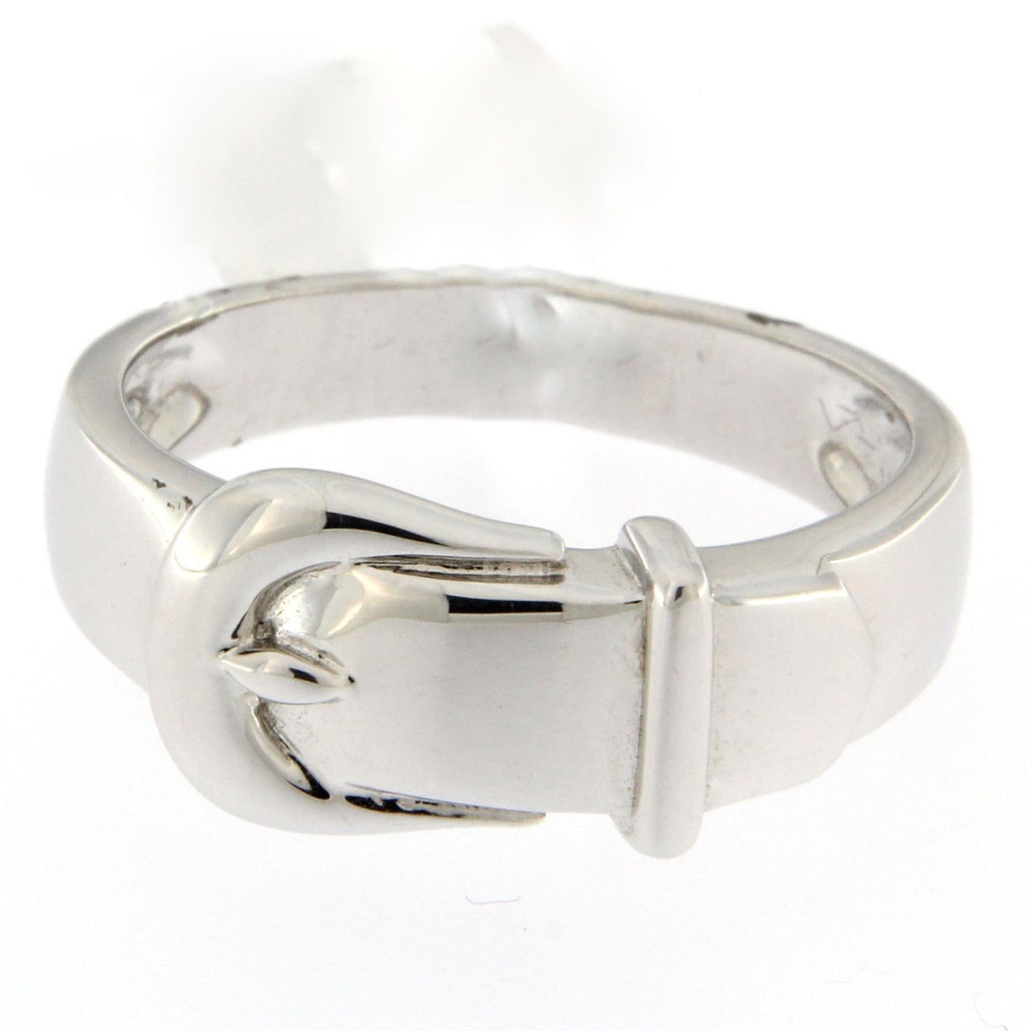 Sterling Silver Buckle Ring