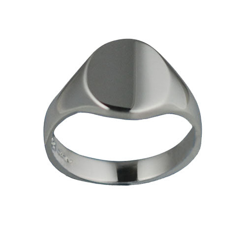 Sil Ring Boys Sig Plain