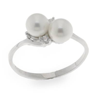 Sterling Silver Cubic Zirconia Ring