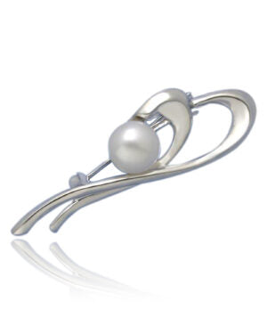 St Sil Brooch Pearl F/W
