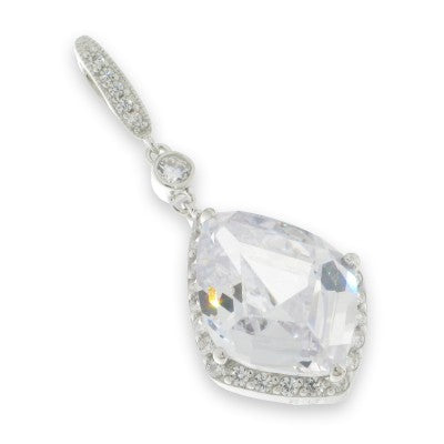 Sterling Silver Cubic Zirconia Pendant