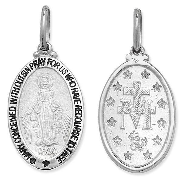 Sterling Silver Miraclulous Medal