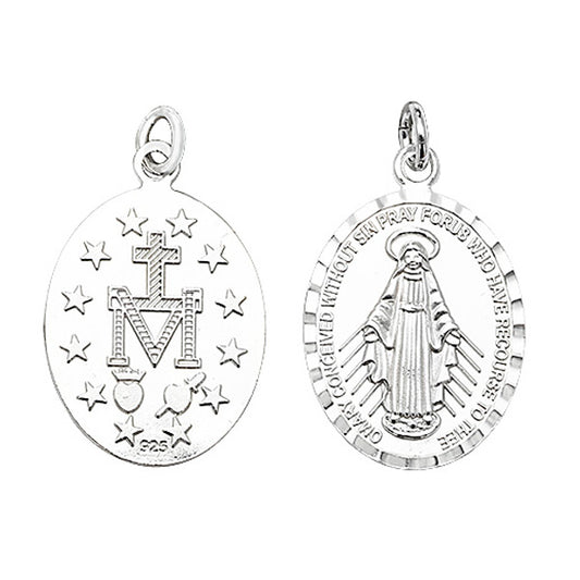 Sterling Silver Miraculous Medal