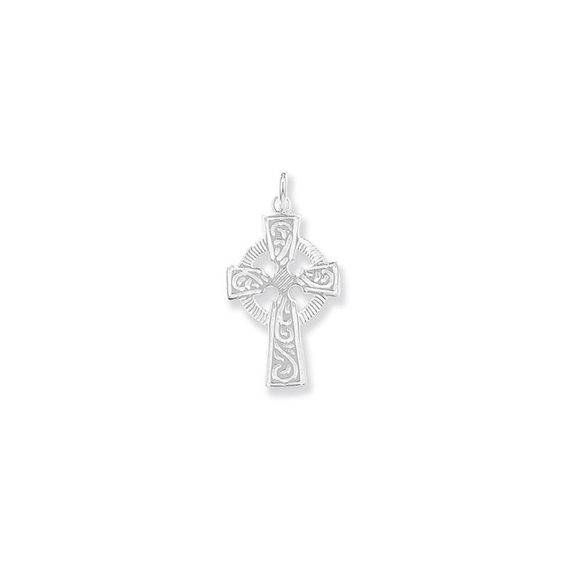 Sterling Silver Celtic Cross And Chain