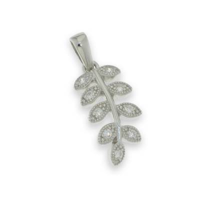 Sterling Silver Cubic Zirconia Pendant