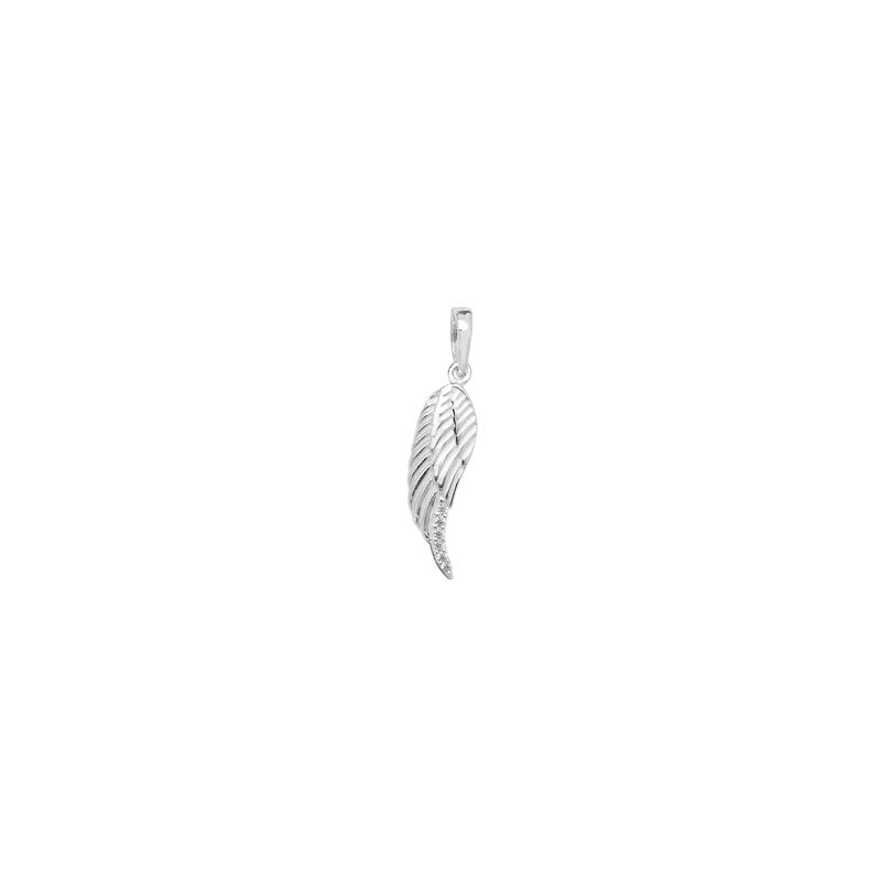 Sterling Silver Angel Wing Pendant