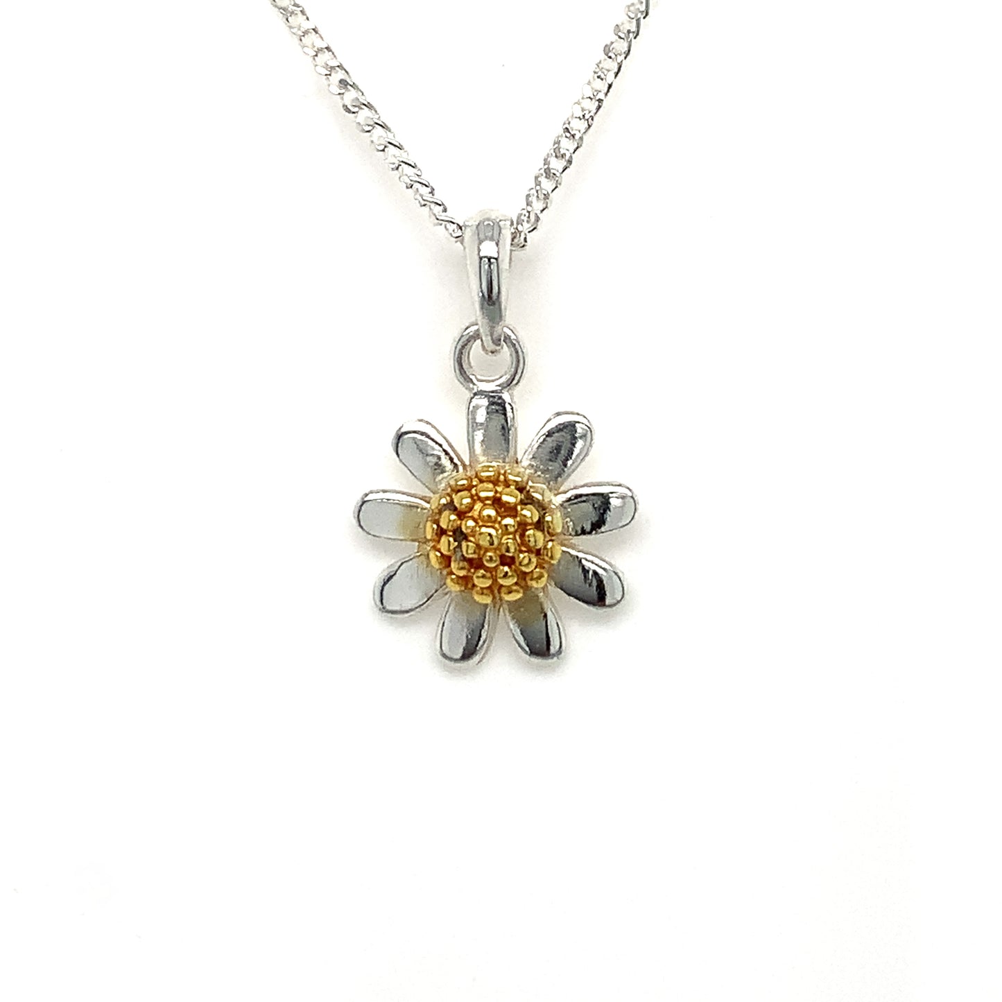 Sterling Silver Daisy Kids Pendant