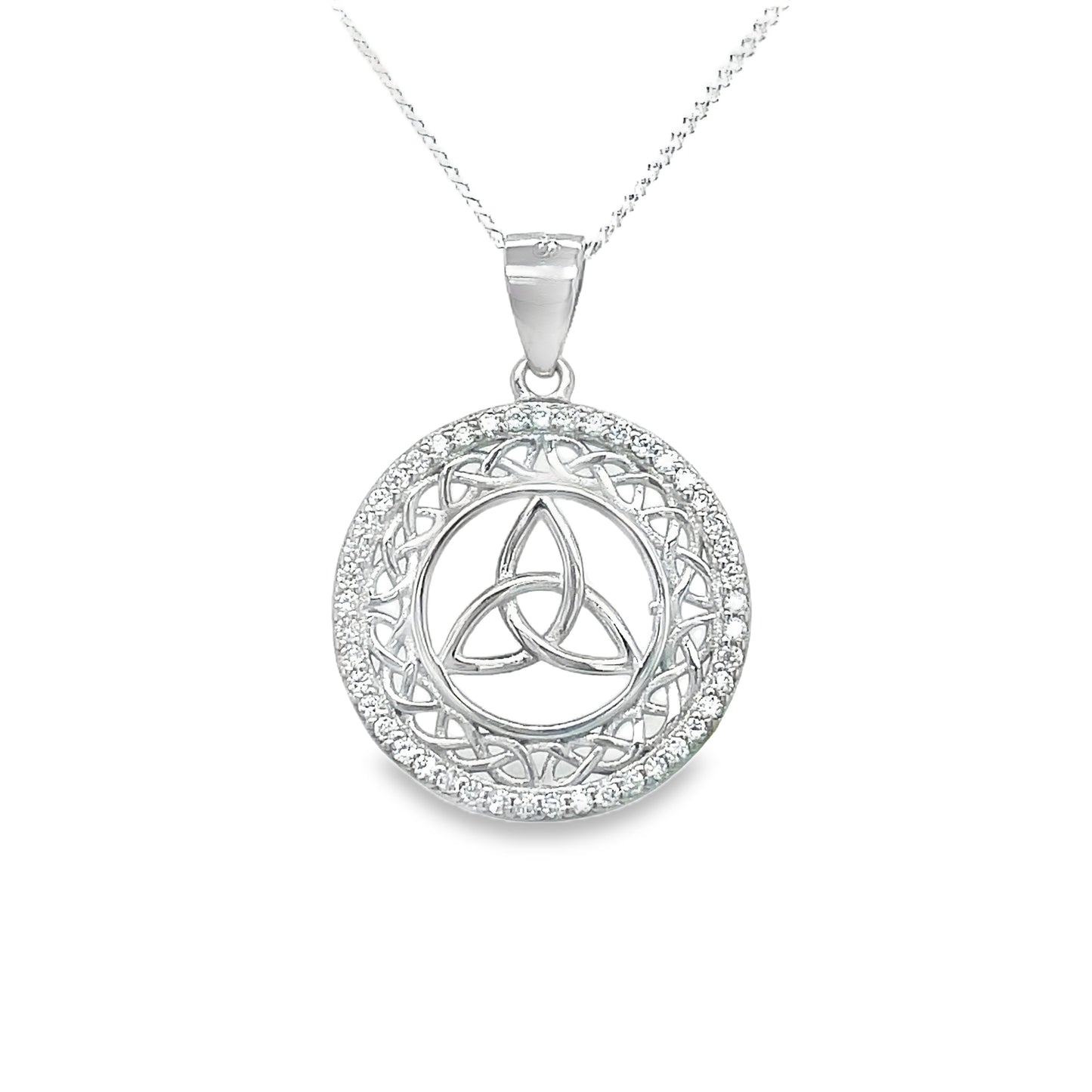 Sil Pdant Cz Rd Trinity