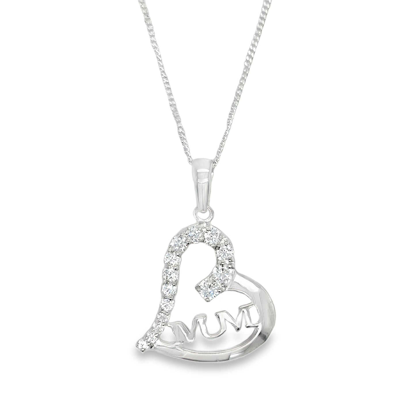Sil P/Dant Cz Mum Heart