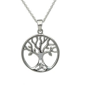 Sterling Sulver Tree Of Life Pendant
