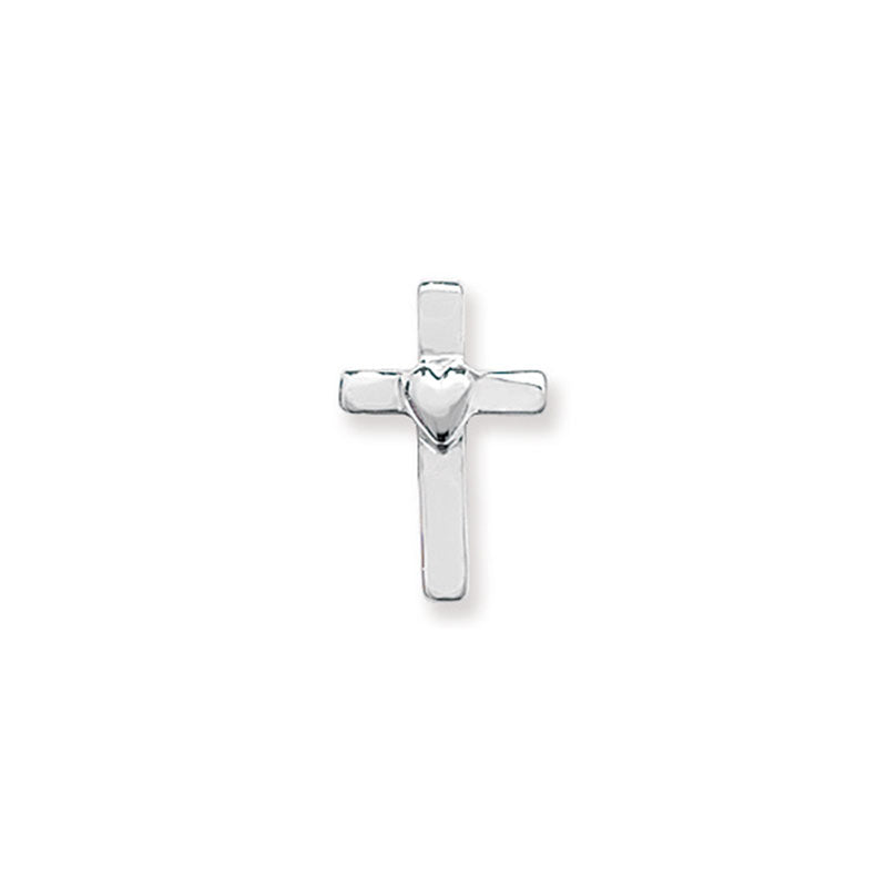Sterling Silver Cubic Zircona Moon And Star Pendant