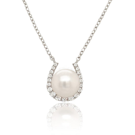 Sil Pdnt Cz/Pearl H/Shoe F/W
