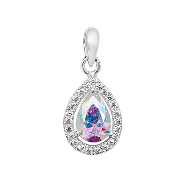 Sterling Silver Cubic Zirconia Pendant
