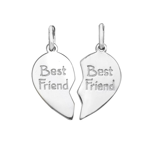 Sterling Silver Friends Forever Pendant
