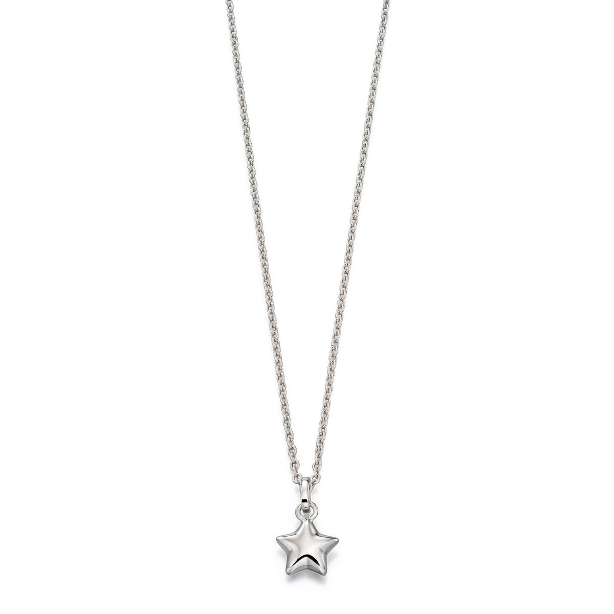 Sterling Silver Childs Petite Star 'Eva' Pendant