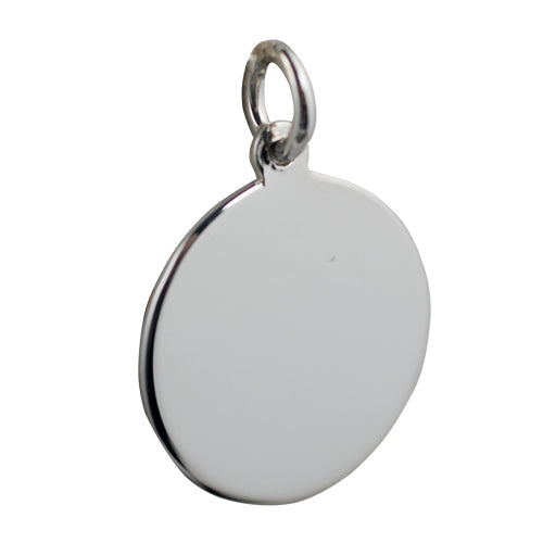 Sil Charm Rd Plain 20MM Disc