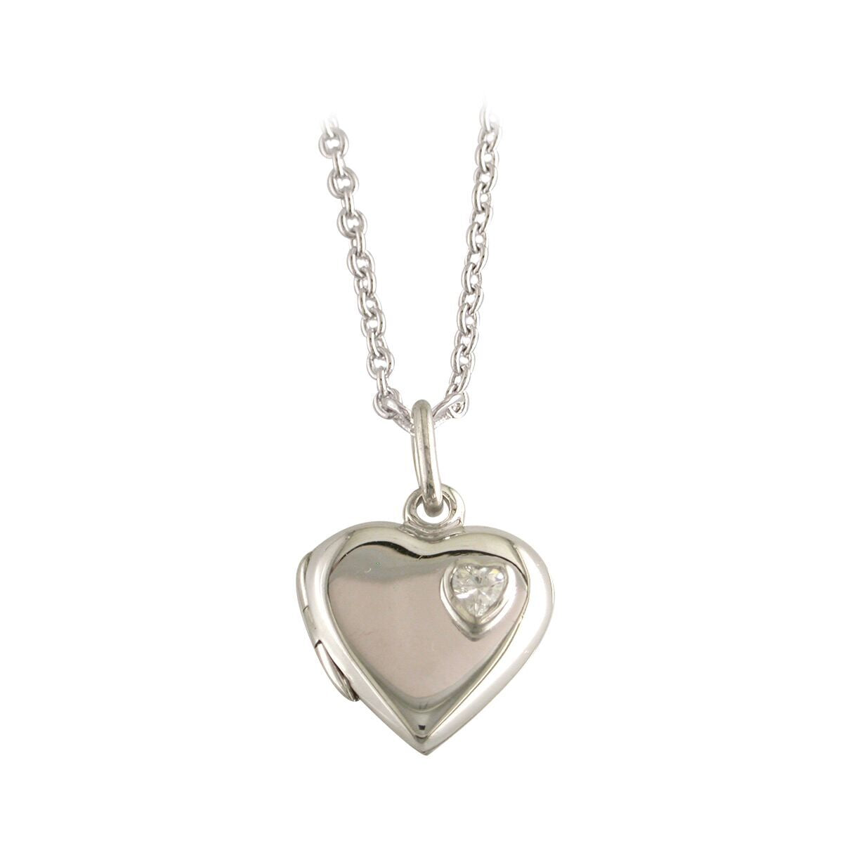 Sterling Silver Heart Locket