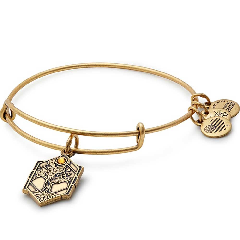 Alex And Ani Tree Of Life Bangle In Gold